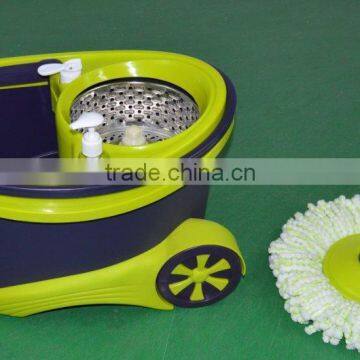 Magic Mop With Wheels Fast Dehydration and Washing Mop Head photo-4
