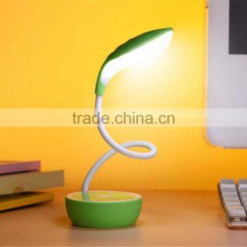 CT-746 Lemon Lamp LED eye protection desk lamp Foldable study lamp USB Rechargeable Lamps Night lamp