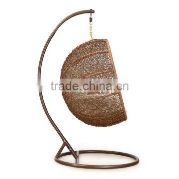 Hanging Baby Indoor Outdoor Patio Egg Shaped Swing Chair photo-4