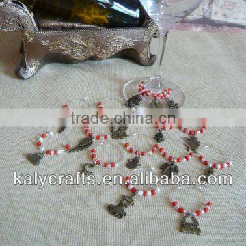 Promotion Item Christmas Wine Charms photo-3