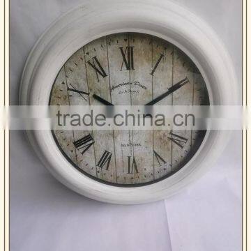 Hot sale new design wrought iron decoration wal clock