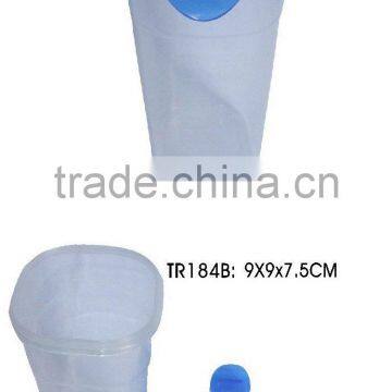 plastic shake bottle/plastic water bottle