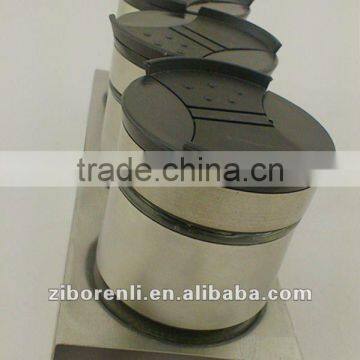 Set 4 Mat Shinning Stainless Steel Coated Glass Spice Jar With Plastic Butterfly Lid With Stand photo-4