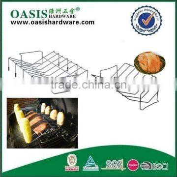 Stainless Steel BBQ Chicken Cooker Grill the Beer Bird Chicken Rack photo-6