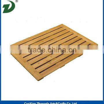 Pine Wood Corner Shower Mat photo-5