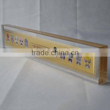 China Factory Custom Embedded Acrylic Awards Embedded Objects in Acrylic photo-3