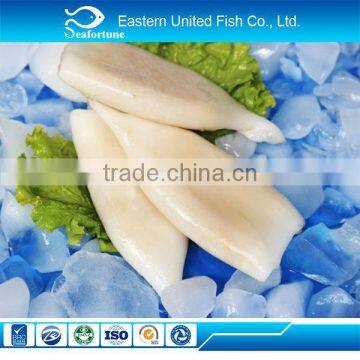 china seafood frozen squid tube tentacles/tube