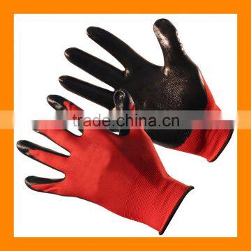 13 Gauge Oil And Chemical Resistant Disposable Black Nitrile Gloves photo-6