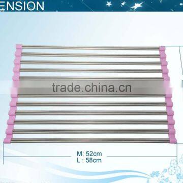 Sturdy Orange Dish Drying Rack 52cm photo-2