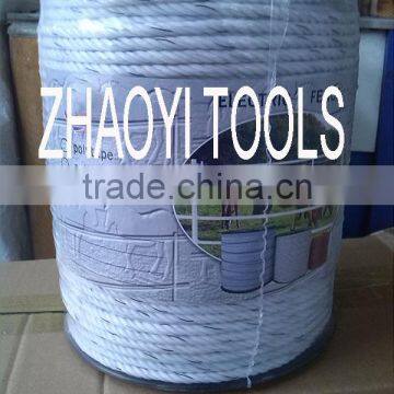 with stainless steel polywire polyrope electric rope