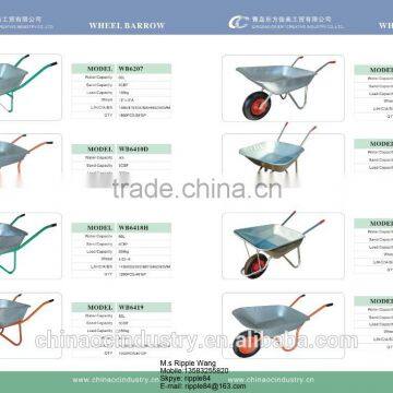 Hand Trolley WB3800 Wheelbarrow Prices Hand Trolley WB3800 Qingdao China Direct Factory photo-3