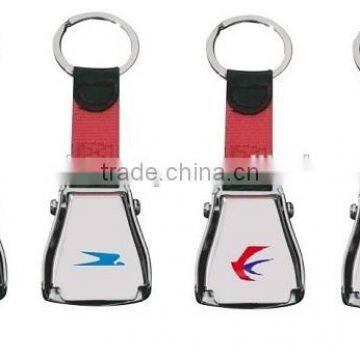 Custom Logo Mini Aircraft Buckle Seatbelt Keychain for Sky Team Airlines Corporate Gift & Merchandise photo-2