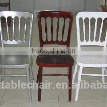 restaurant furniture solid wood dining chair with PU leather seat