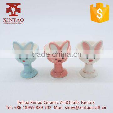 High Quality Promotion White Ceramic Decorative Egg Cups for Gifts and Tableware photo-4