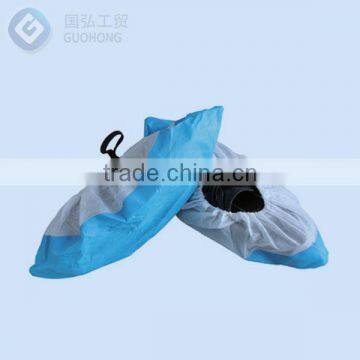 Disposable Non Skid Shoe Covers PP+PE Coated Laminated Shoe Cover photo-2