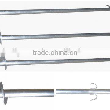 Greenhouse Steel Stake Structure Holding Ground Anchor / Hooks Ring Anchor / Anchors Hoop photo-2