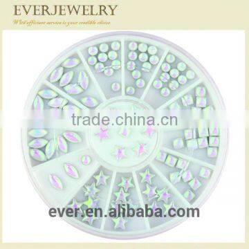 Small Case Flatback Nail Art Crystal Stones