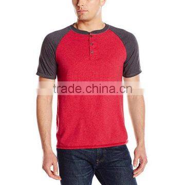 Cotton Polyester Casual Loose Fit Simple Design Short Raglan Sleeve Baseball T-Shirt Manufacturers In Guangzhou