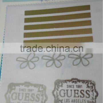 Custom Printing PVC Clothing Heat Transfer Label