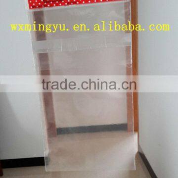 high transparency plastic PP bag for shirt/clothes packaging, shirt garment accessories, PP bag for shirt