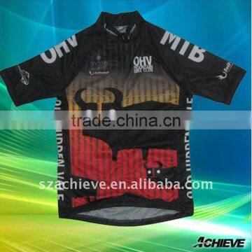 Cycling Jerseys With Coolmax 145gsm Mesh Fabric Mesh Materials