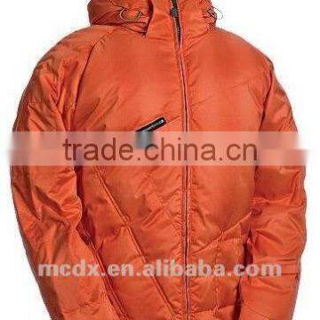 Full orange water-proof ski wear for men