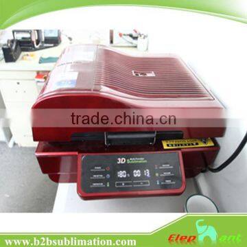 Mini vacuum sublimation 3d heat press digital transfer printing machine