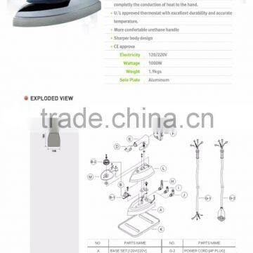 SILVER STAR STEAM ELECTRIC IRON SE-2000 photo-6