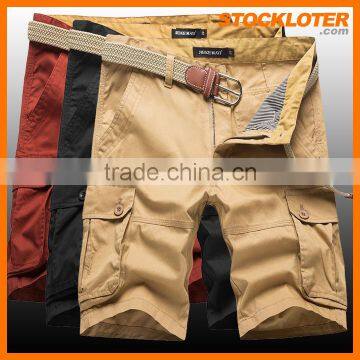 75K pcs Mens Cotton Cargo Shorts Stocks