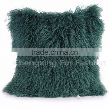 CX-D-04V Lamb Fur Pillow Cases Factory Fashion 100% Competitive Price Cheap Wholesale Pillow photo-3