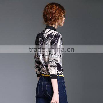 Maxnegio New Style Latest Printed Lady Blouse Designs photo-5