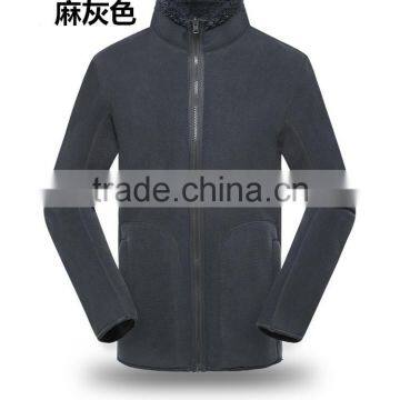 Wholesale Customized Unisex Polar Fleece Jacket Winter Jacket 100% Polyester photo-2