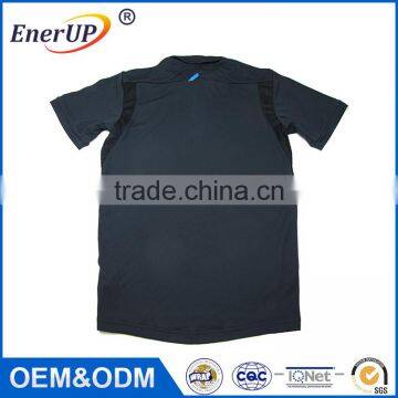 Best Sell Moisture Wicking Antibacterial Short Sleeve Gym t Shirt Custom for Men photo-2