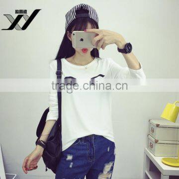 Girl Fashion Style New Design Long Sleeve Tshirt photo-4