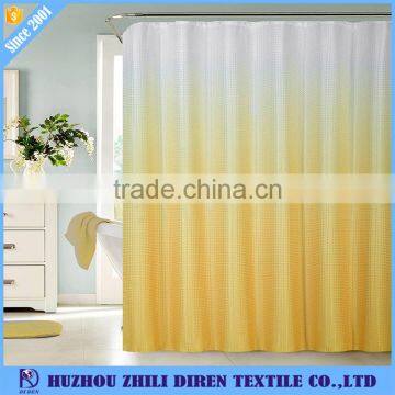 Wholesale Gradient Color Printing Shower Curtain