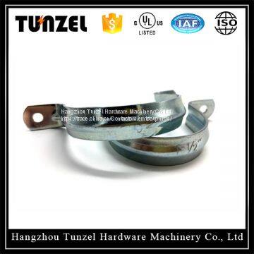 Galvanized Steel EMT 2 Two Hole Conduit Strap photo-3
