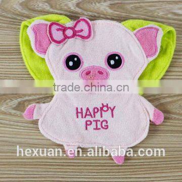 12 Designs Stocked ,animal Fancy Baby Bibs , Cheap Cotton Baby Bib photo-6