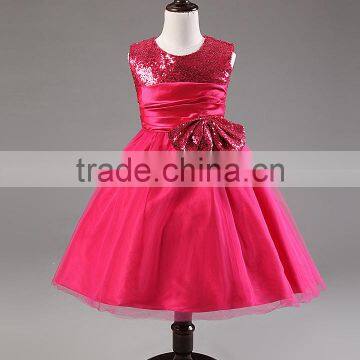 2015 New Flowers Dress For Girls For Wedding and Party Summer Baby Clothes Princess Party Kids Dresses For Girl Infant Costume photo-2