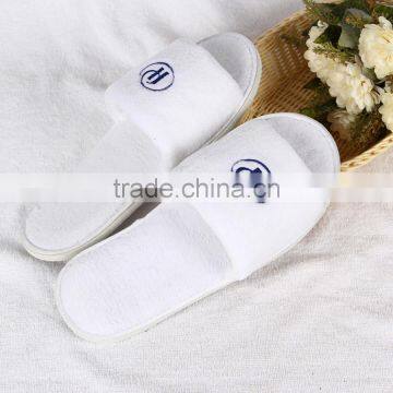 Customized Logo Close Toe Coral Velvet Hotel Slipper photo-3