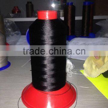 Nylon66 high tenacity Bonded sewing threads virgin quality