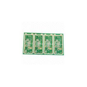 Double-sided PCB with FR4 Base, 1.6mm Thickness, 2oz Copper, Immersion Gold