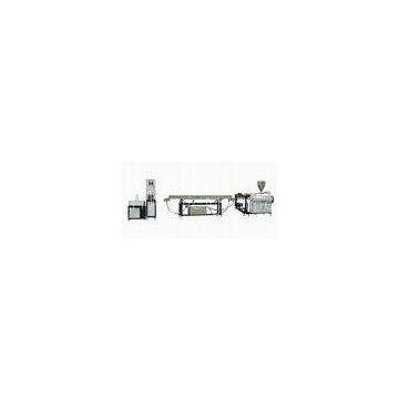PVC , PP , PE , PC , ABS Single Screw Extruder  /  Small Profile Extrusion Line 100 * 60mm