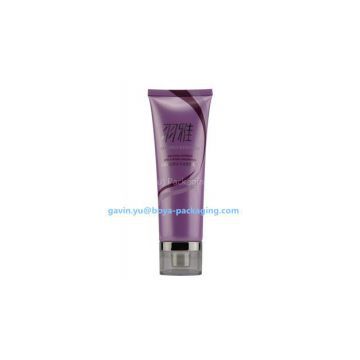 plastic cosmetic tube skin health care with acrylic top cap