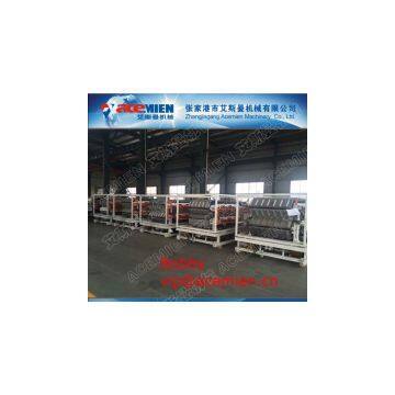 Colorful PVC/ASA plastic roof tile machine