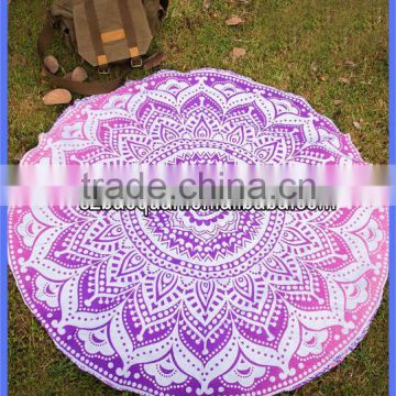 lightweigh round beach towel /150 dimater beach towel