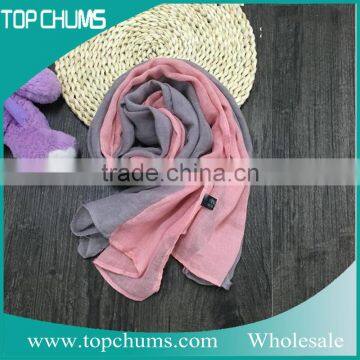 Wholesale High Quality Fashion Latest Children Neck Cotton Linen Scarf photo-5