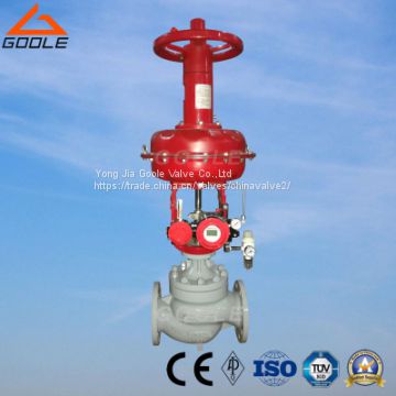 HTS Pneumatic Diaphragm Globe Control Valve