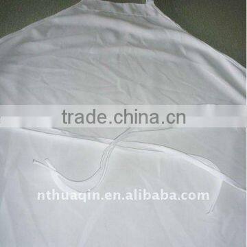 100% Murata Air Jet spun polyester bib aprons