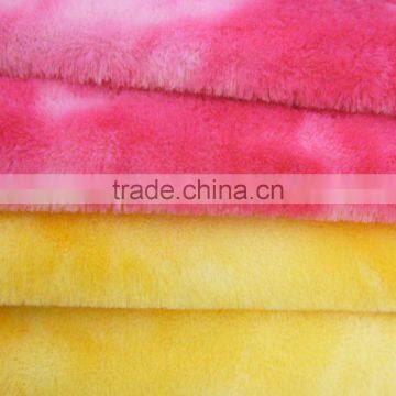 Toy fabric PV Plush 100% Polyester Fabric