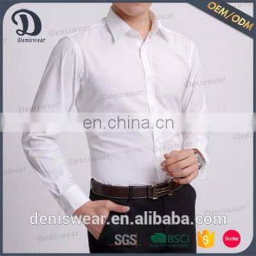 Professional long sleeves white shirt model mens shirt casual